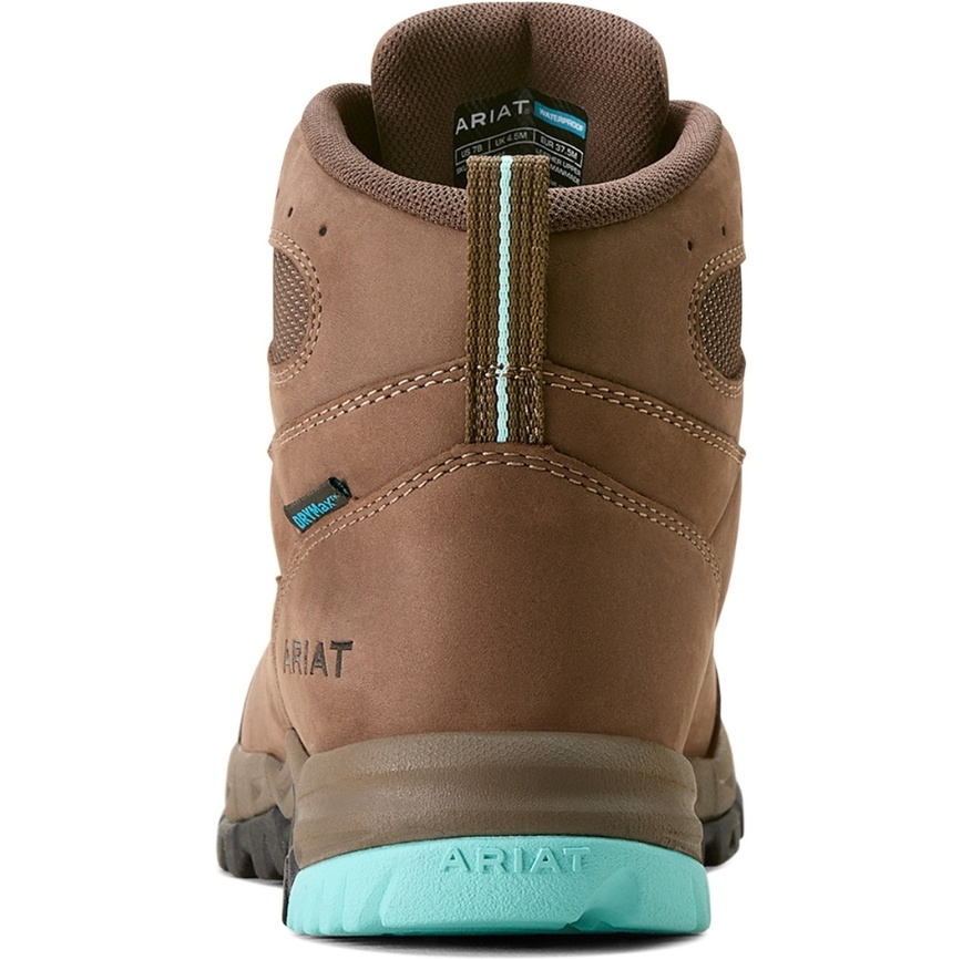 Ariat Womens Skyline Summit Waterproof Boots 10053684 - Bitter Brown / Aqua